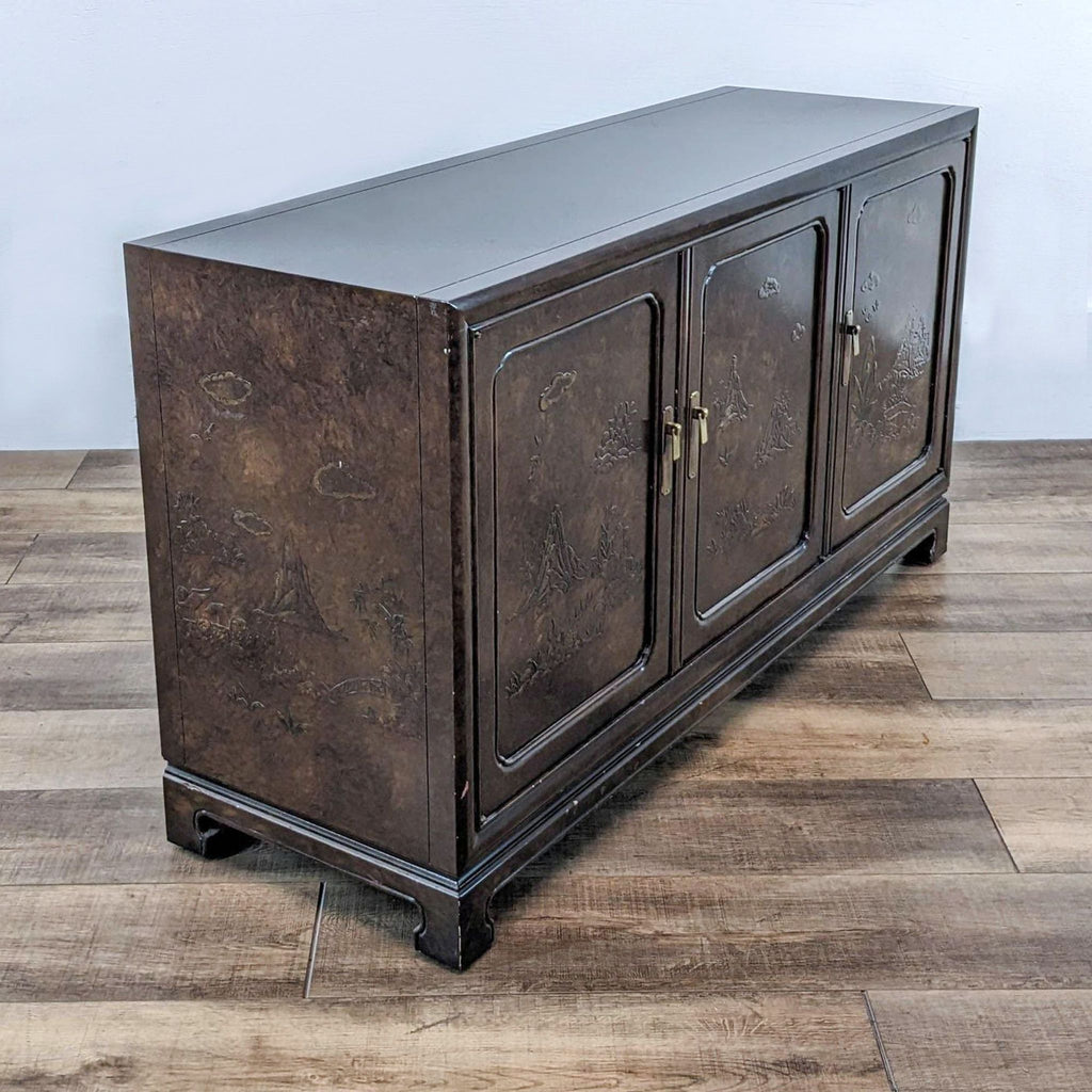 Vintage John Widdicomb Chinoiserie Sideboard