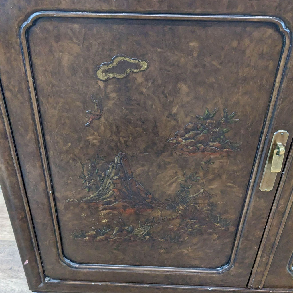 Vintage John Widdicomb Chinoiserie Sideboard