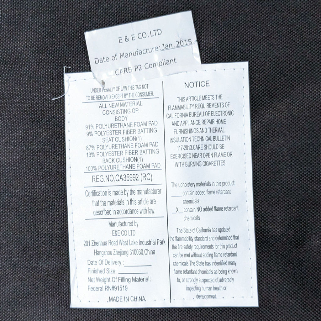 Oliixx Upholstered Dining Chair - Set of 2