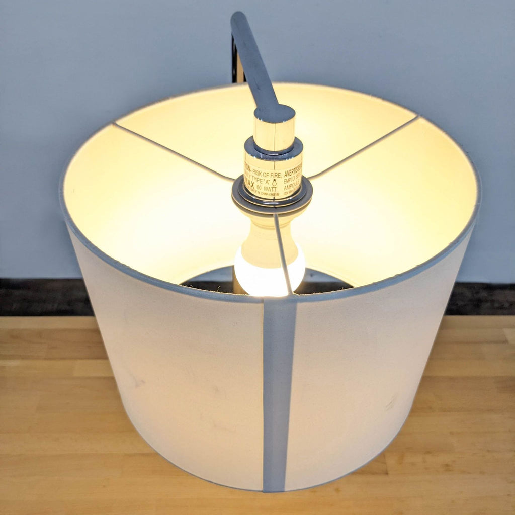 Chrome Table Lamp