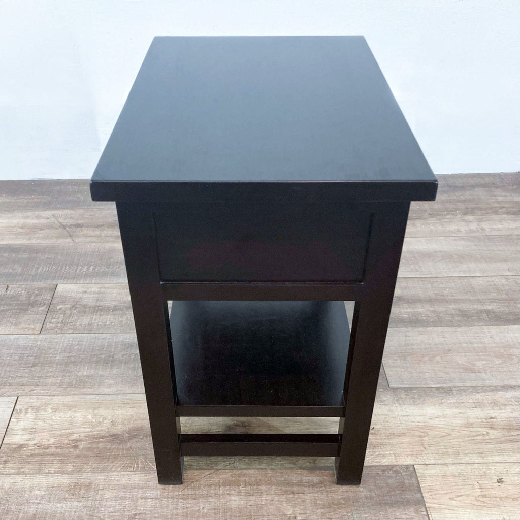 Pair of Pottery Barn Farmhouse Two Drawer Nightstands