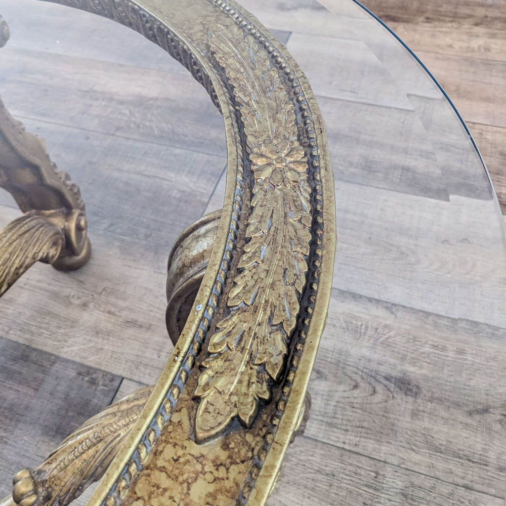 Metal Base Coffee Table