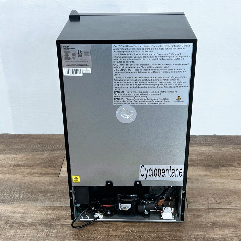 vation 33 Bottle Dual Zone Wine Cooler Refrigerator w/Lock | Large Freestanding Wine Cellar