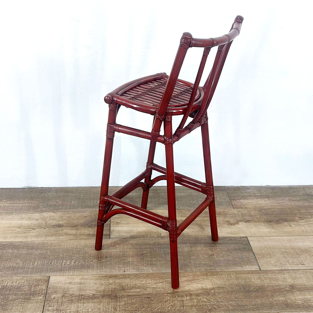 Pair Of Bamboo Stools