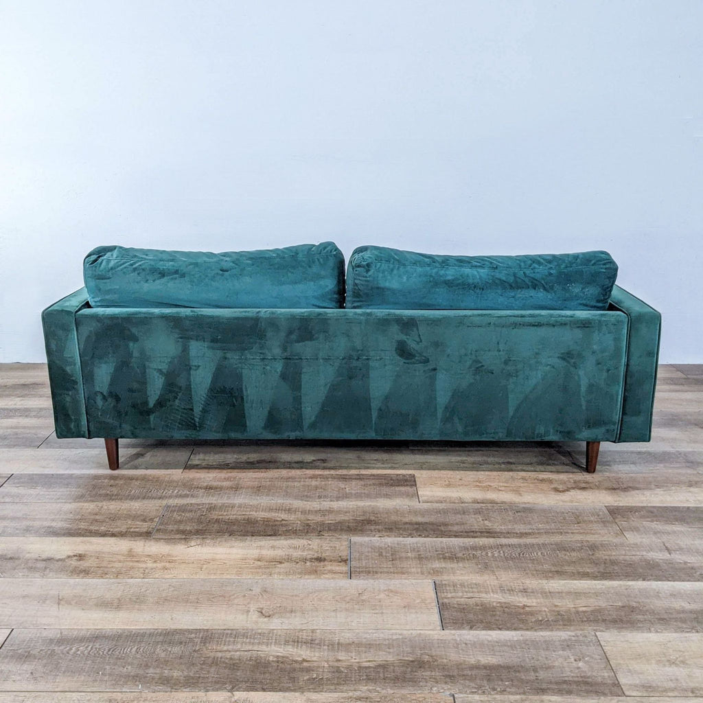 Green Mid-Century Style Sofa