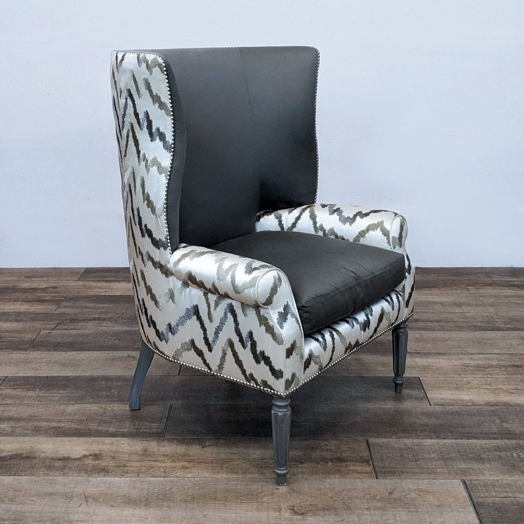 Belmar Contemporary Wingback Chair
