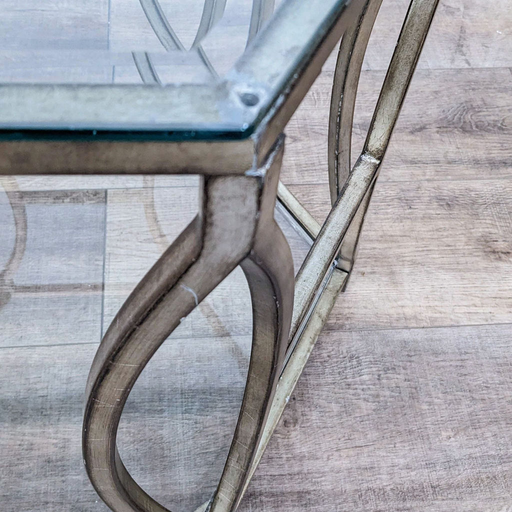 Z Gallerie Brooke Hexagonal End Table