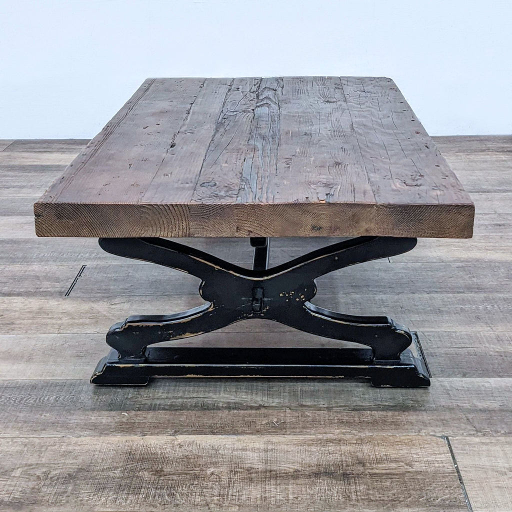 Reclaimed Wood Top Coffee Table