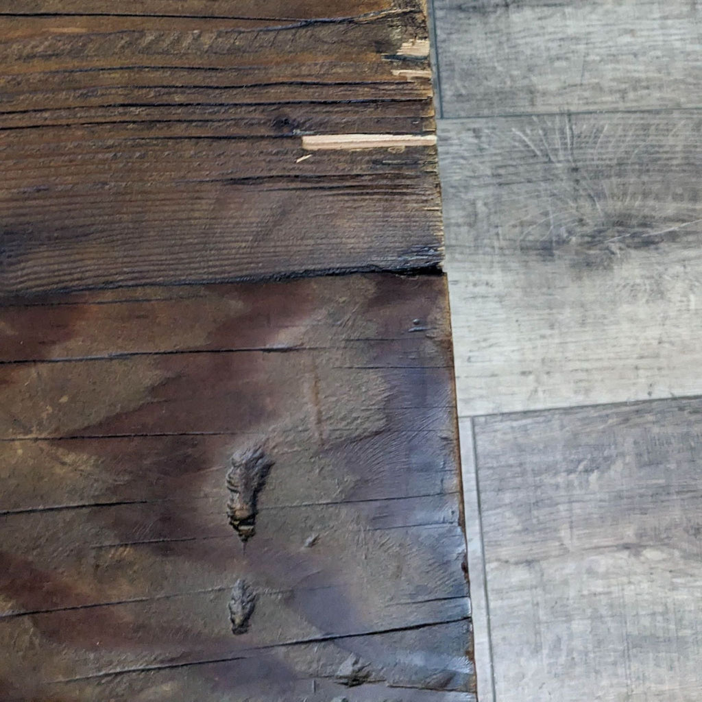 Reclaimed Wood Top Coffee Table