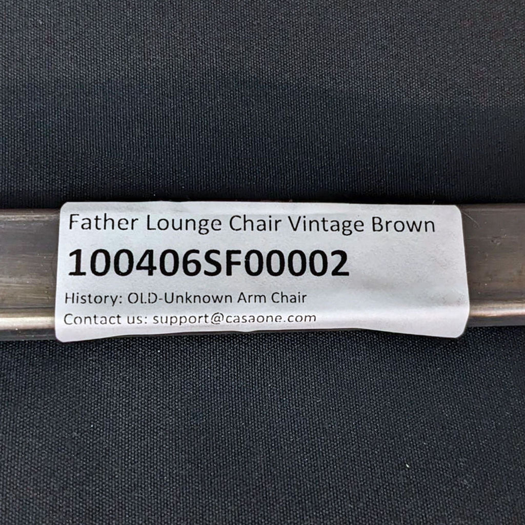 Zueo Father Lounge Chair with Ottoman