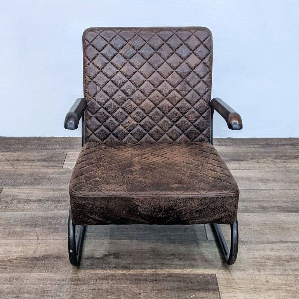 Zueo Father Lounge Chair with Ottoman