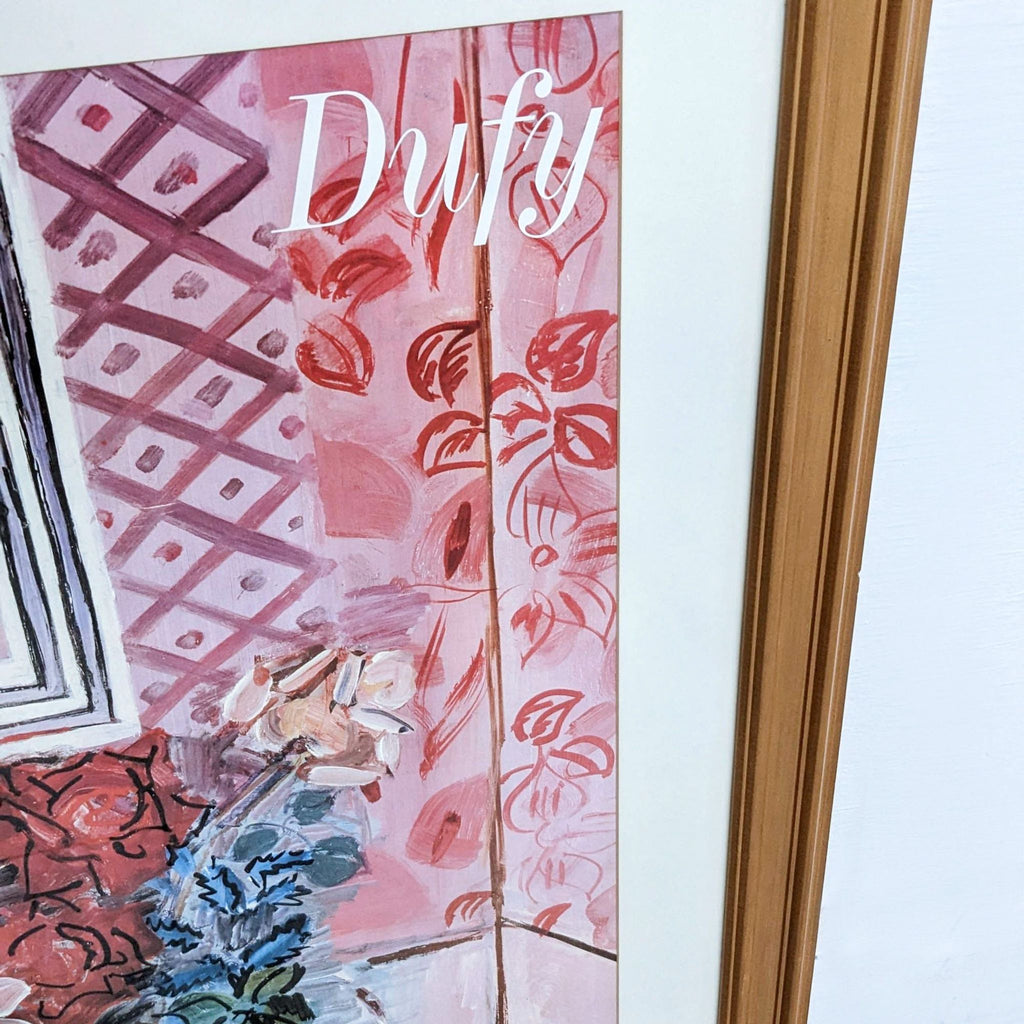 30 years or La vie en Rose - Raoul Dufy Framed Art Print