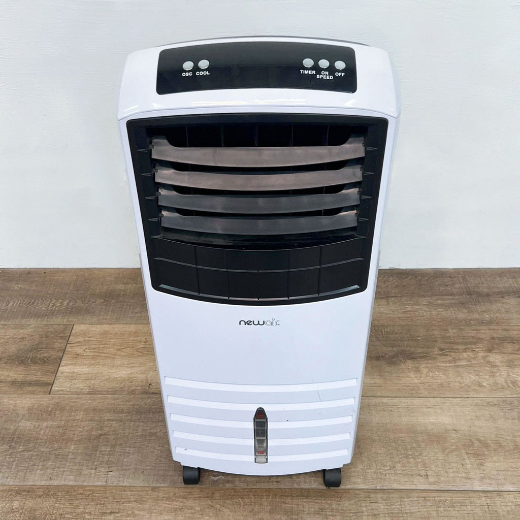 Two NewAir AF-1000W, Portable Indoor Tower Fan w/ Evaporative Air Cooler/Humidifier 300 Sq.ft. Range