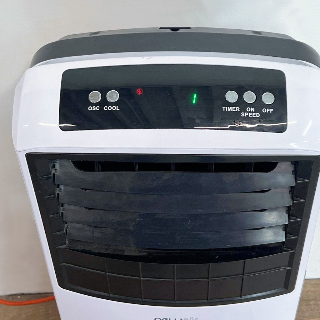 Two NewAir AF-1000W, Portable Indoor Tower Fan w/ Evaporative Air Cooler/Humidifier 300 Sq.ft. Range