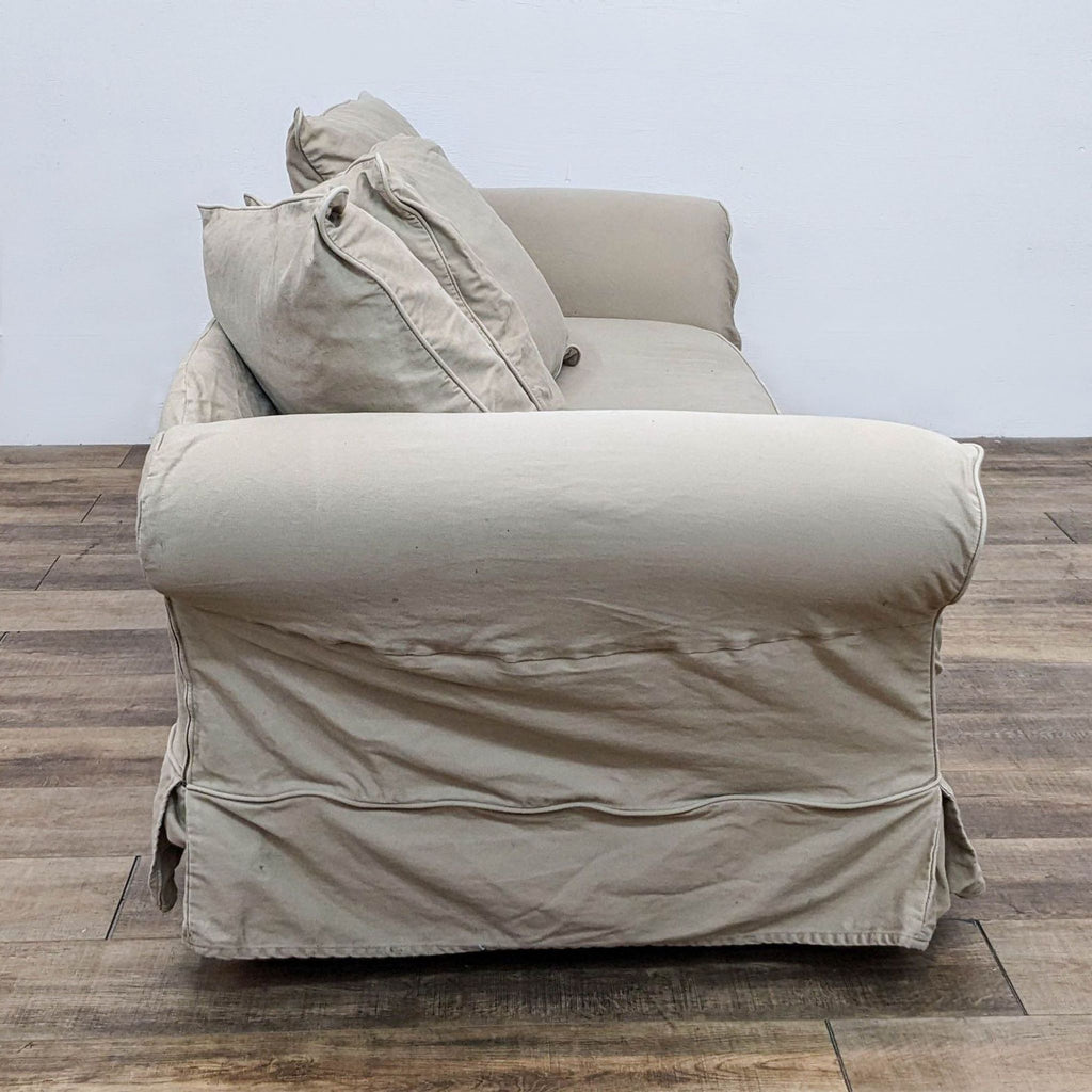 Pottery Barn Slipcover Sleeper Sofa