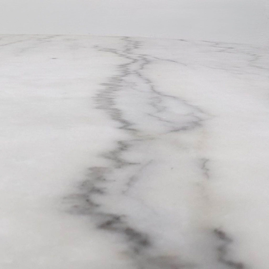 Mitchell Gold Bob Williams Modern Round Marble Top Dining Table