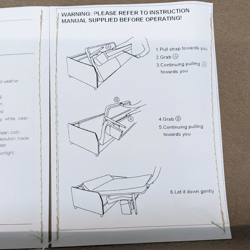 Living Spaces Sleeper Sofa