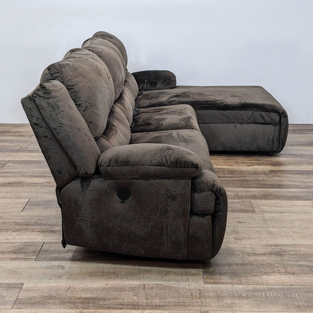 Contemporary Power Reclining Sectional