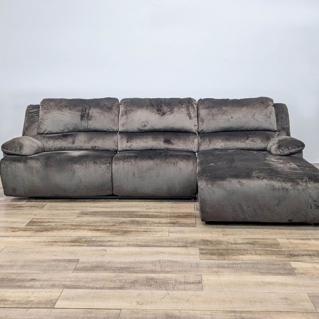 Contemporary Power Reclining Sectional