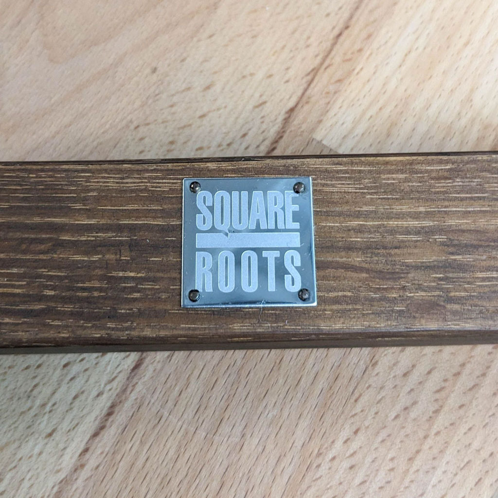 Square Roots Furniture Glass Top Coffee Table