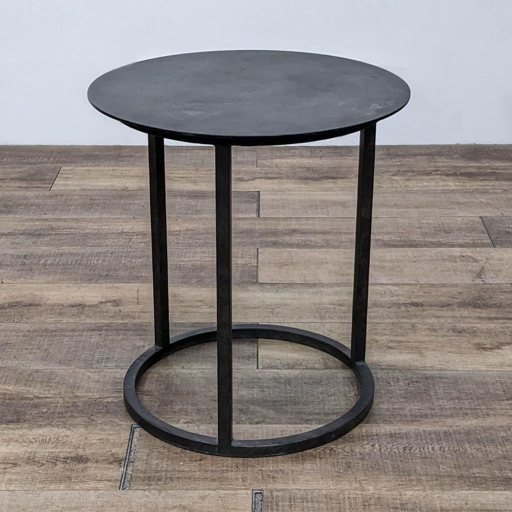Restoration Hardware Metal Side Table