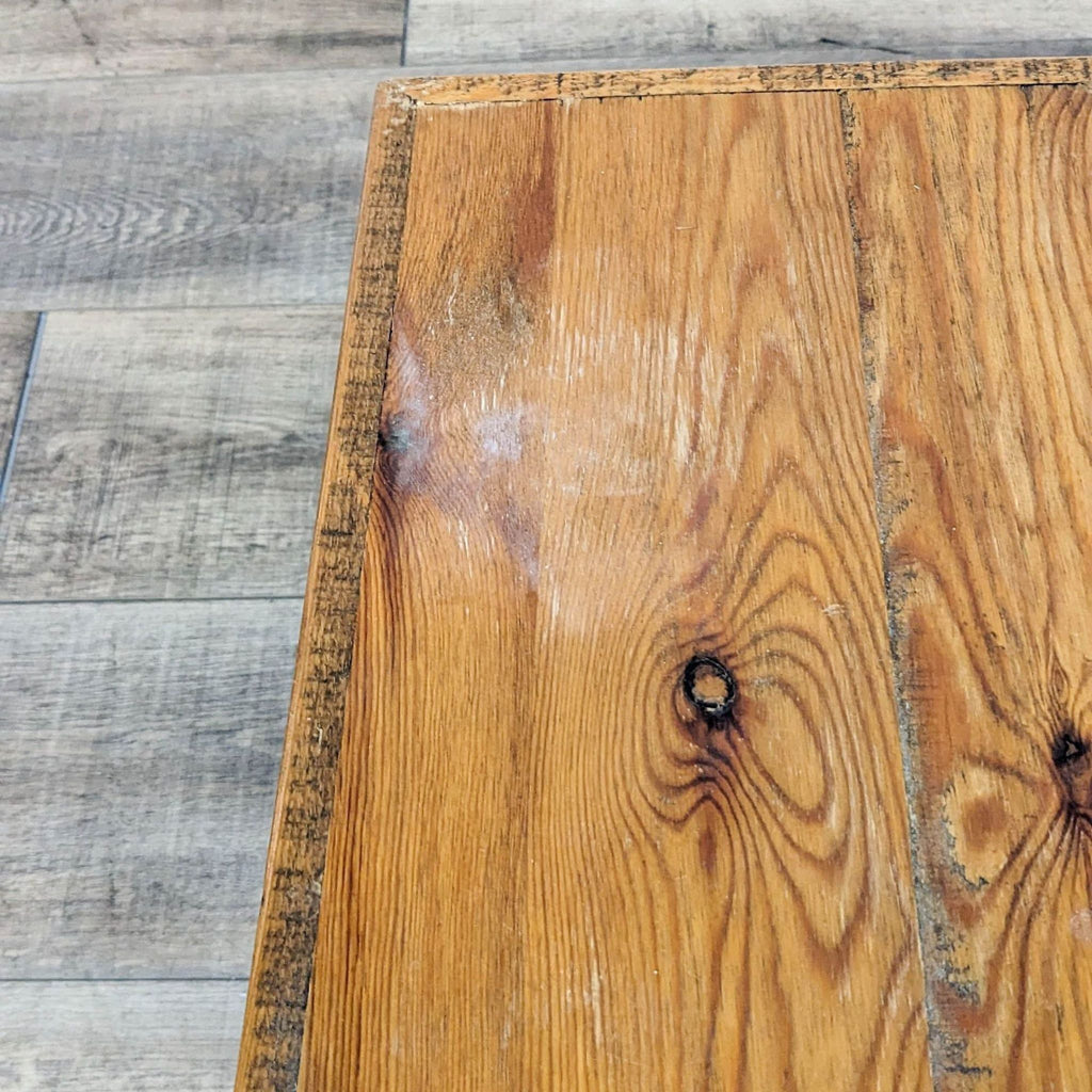 Industrial Style Coffee Table with Storage