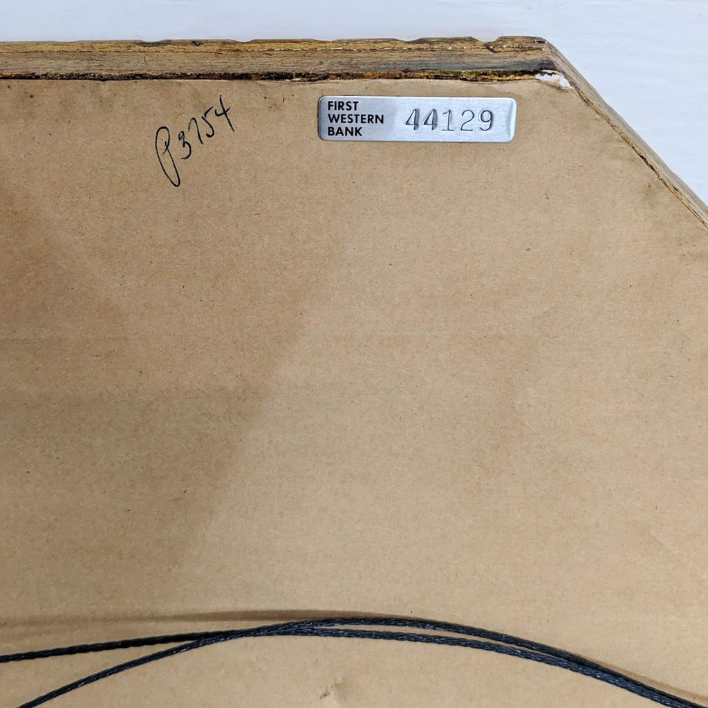 Vintage Italian Octagon Mirror