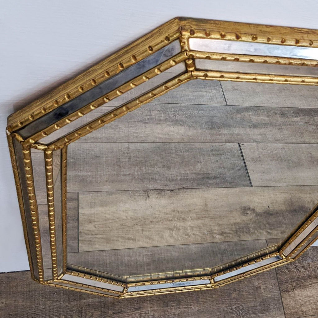 Vintage Italian Octagon Mirror