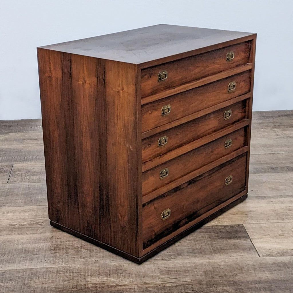 Transitional 5 Drawer End Table / Nightstand
