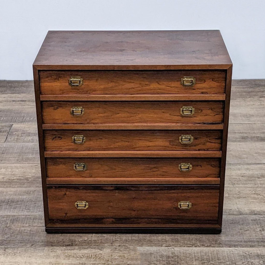 Transitional 5 Drawer End Table / Nightstand