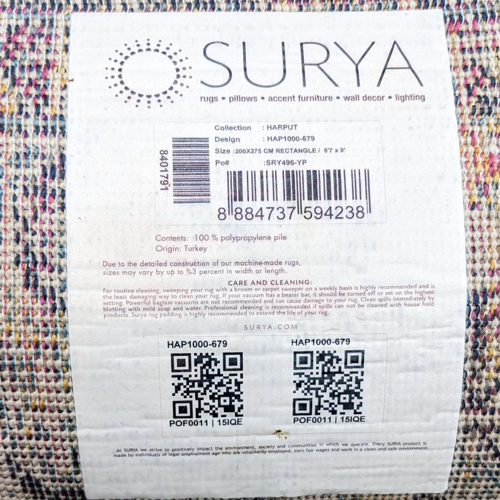 Surya Harput Area Rug