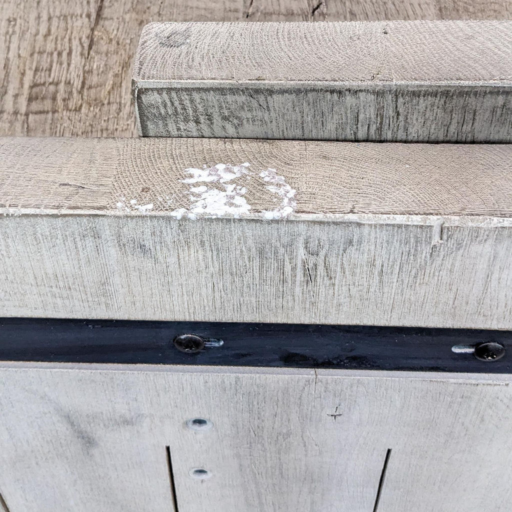 Restoration Hardware Reclaimed Oak Extendable Dining Table