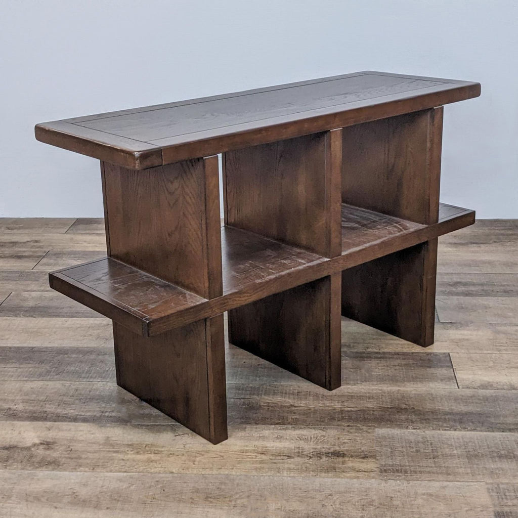 Pottery Barn Two Shelf Console Table