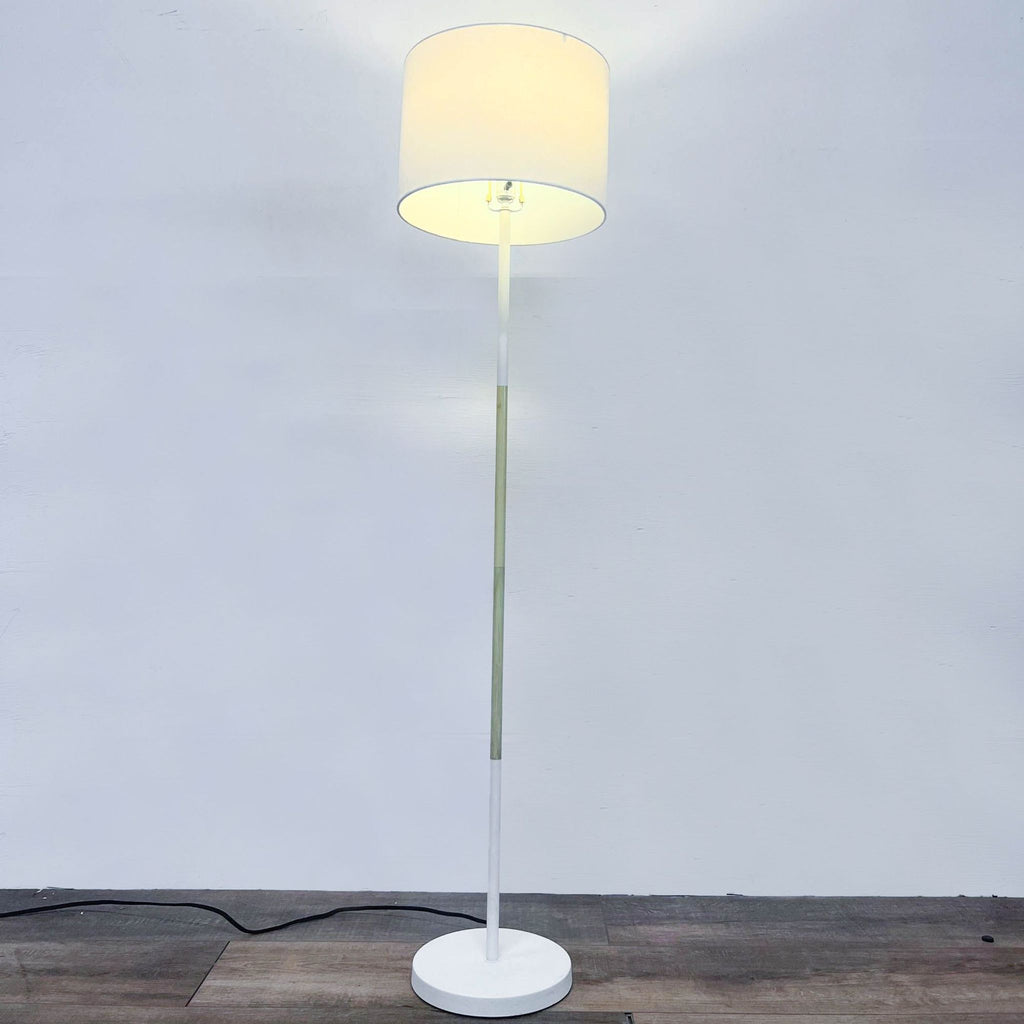 Drum Shade Floor Lamp