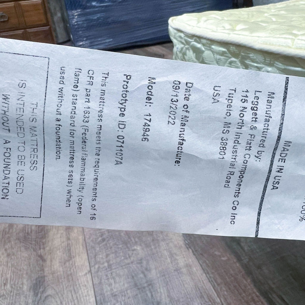 Living Spaces Lodge Foam Sleeper Sofa