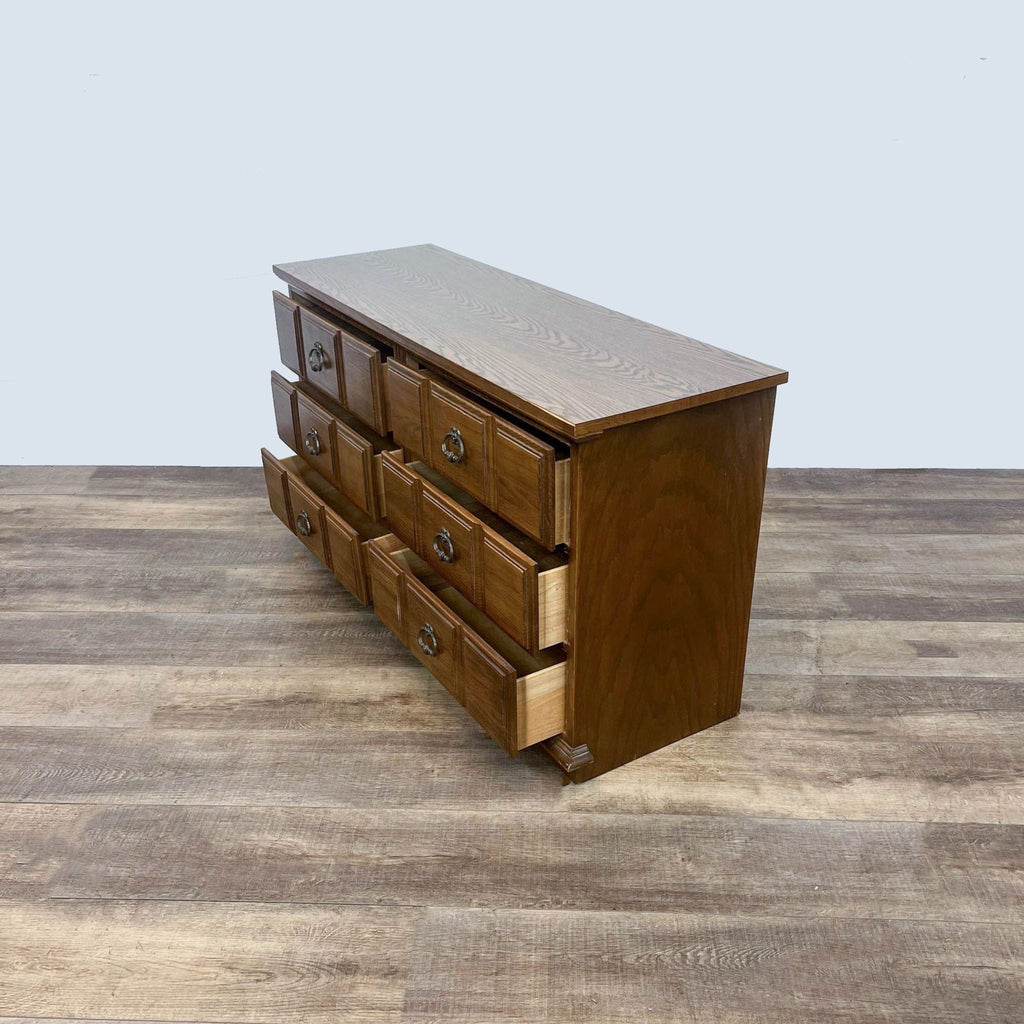 Vintage Ward Furniture Double Dresser