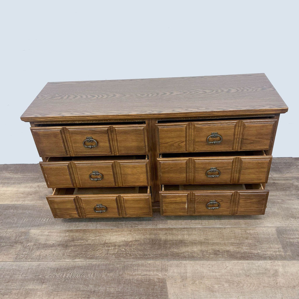 Vintage Ward Furniture Double Dresser