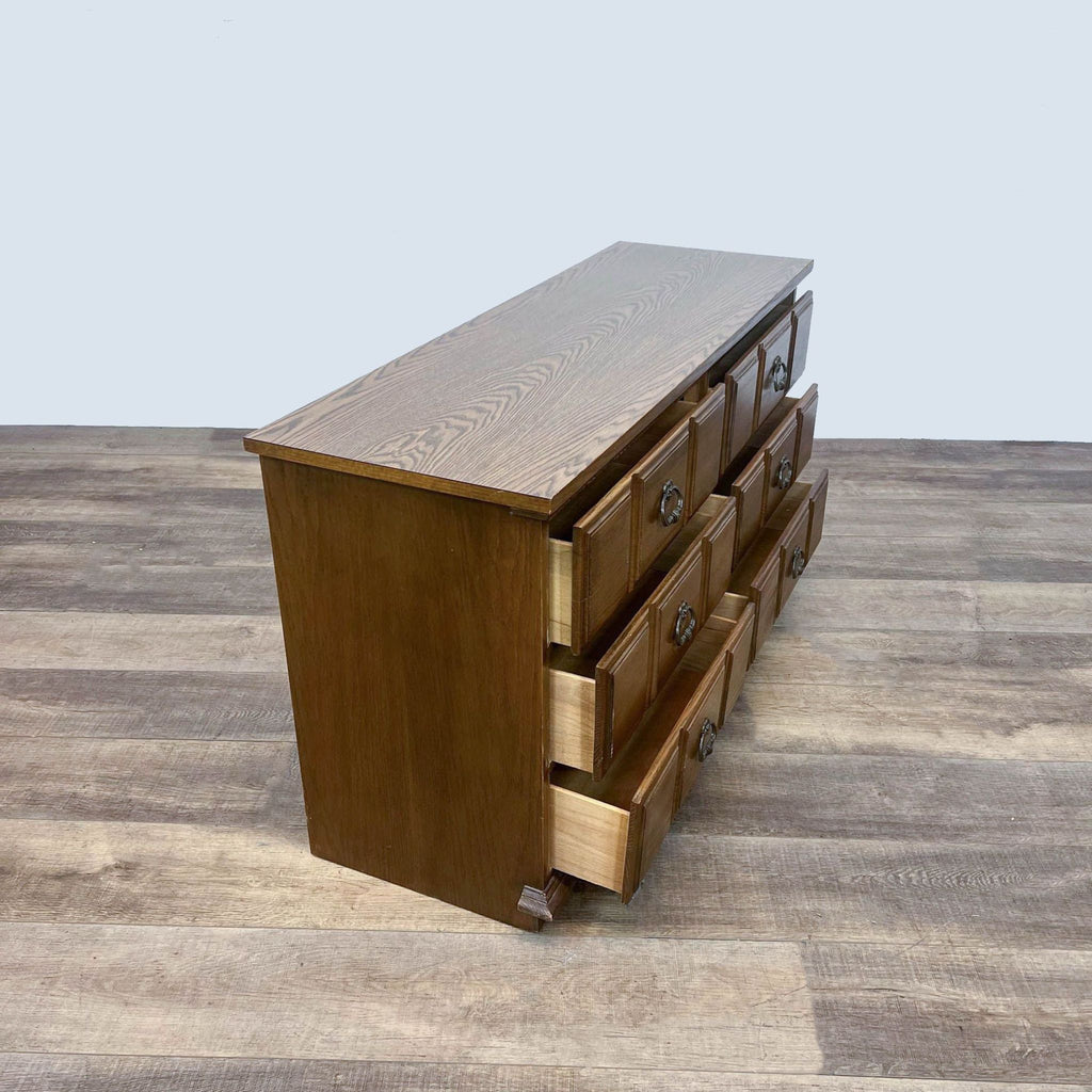 Vintage Ward Furniture Double Dresser