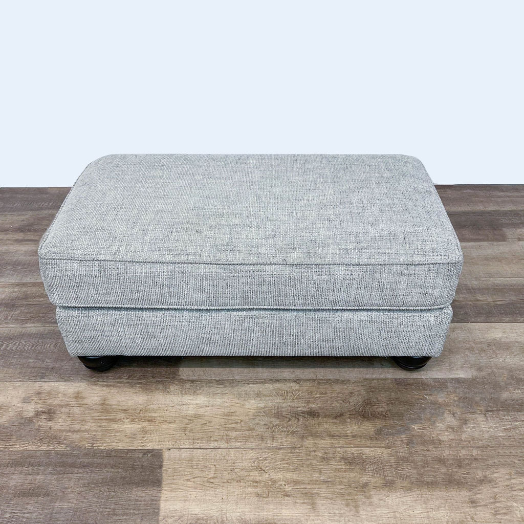 Contemporary Loveseat And Ottoman