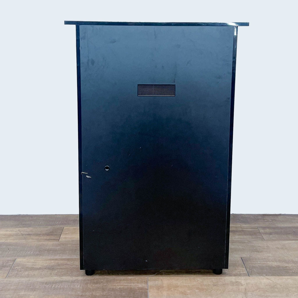 Art Deco Burl Wood Cabinet with Drawers