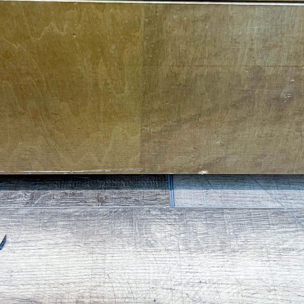 Art Deco Burl Wood Cabinet with Drawers