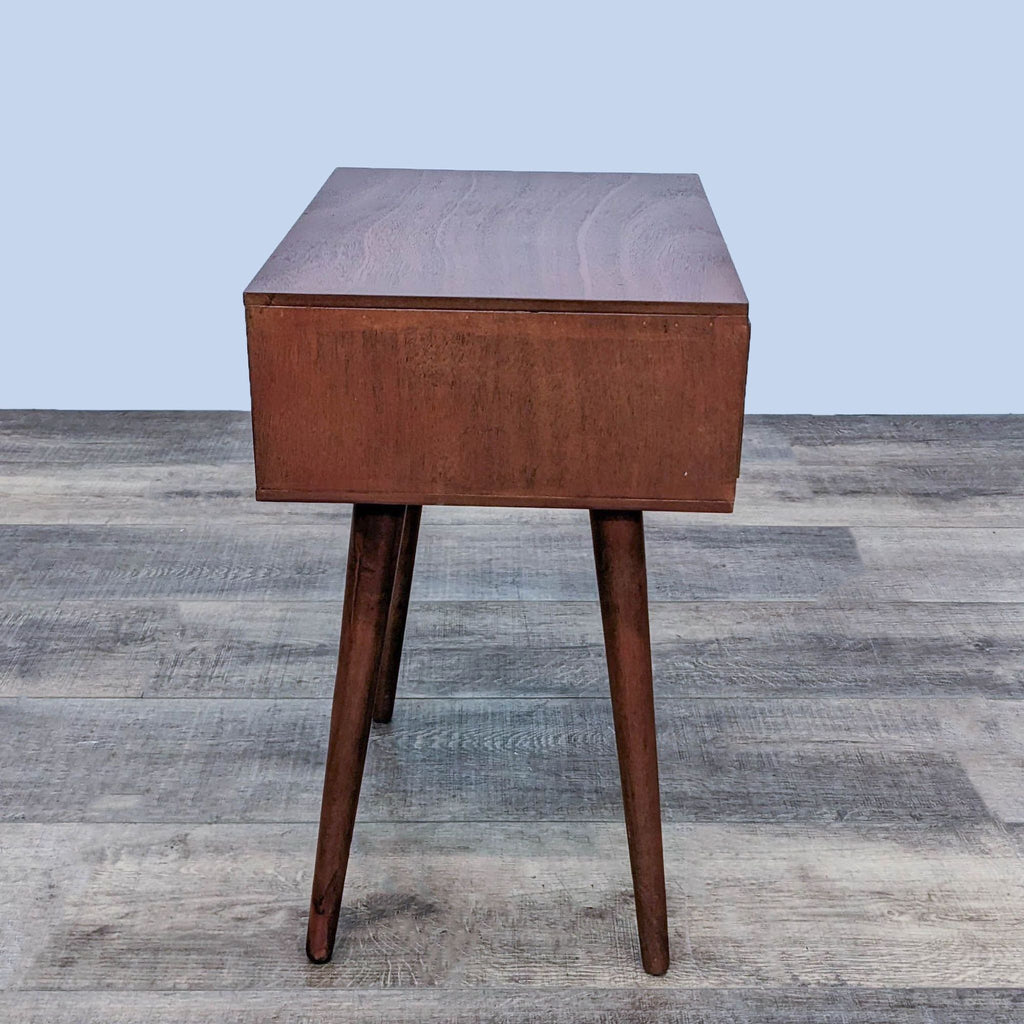 Mid-Century One Drawer Nightstand