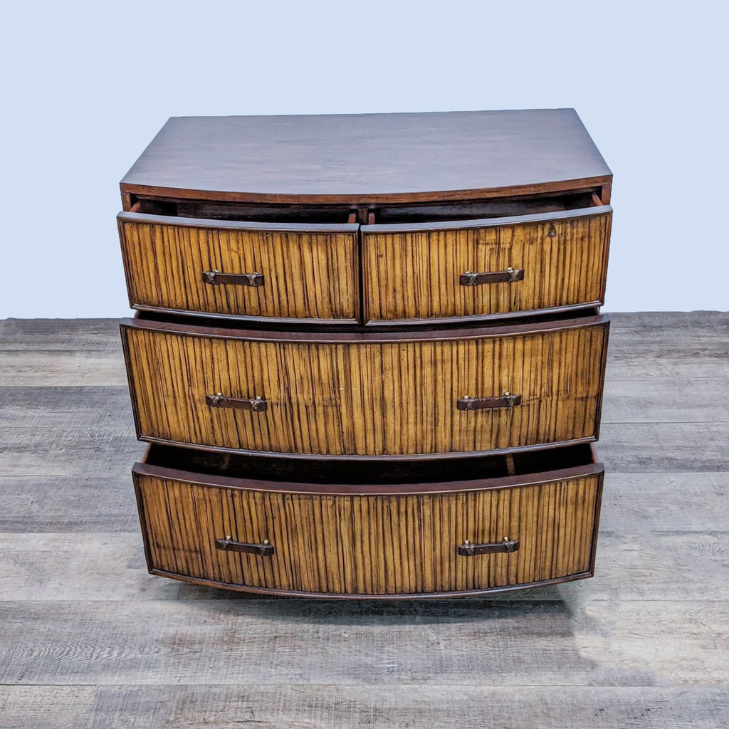 Ethan Allen Bamboo Nightstand