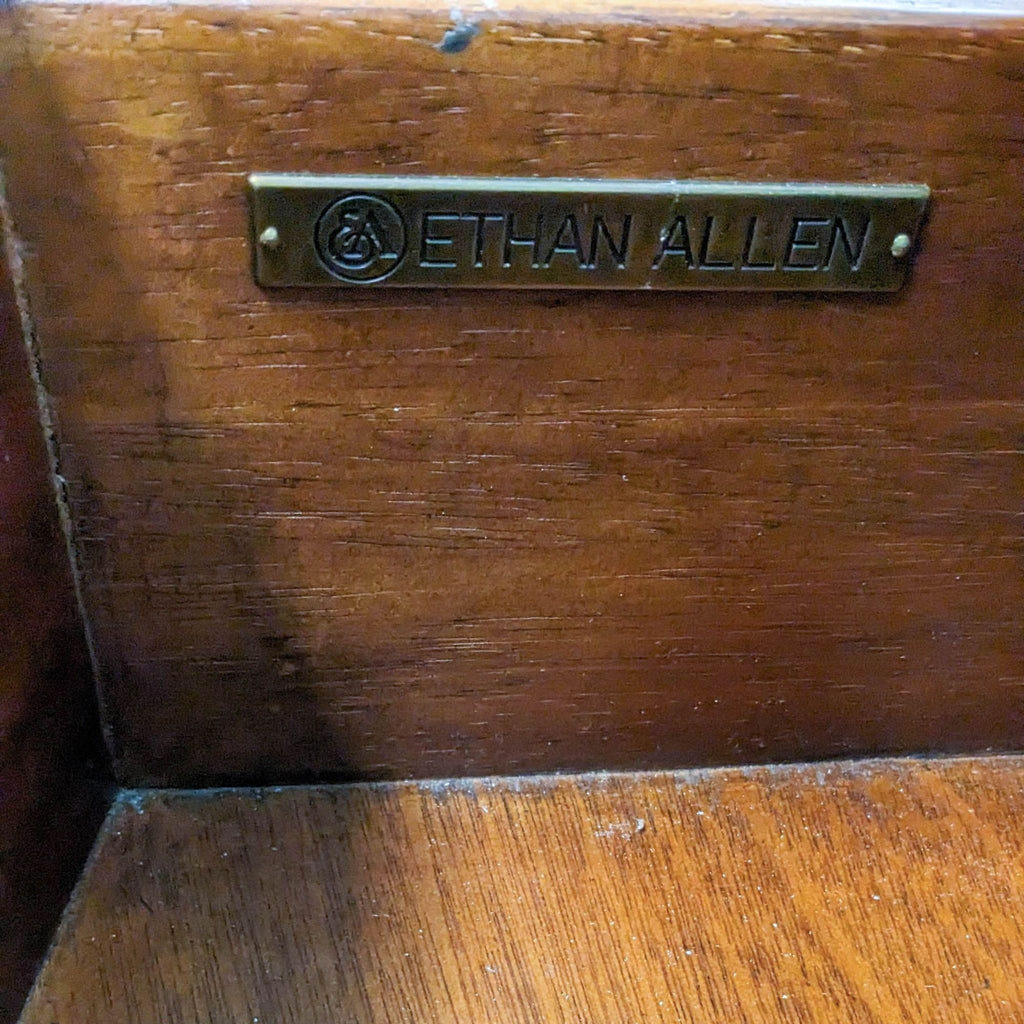 Ethan Allen Bamboo Nightstand