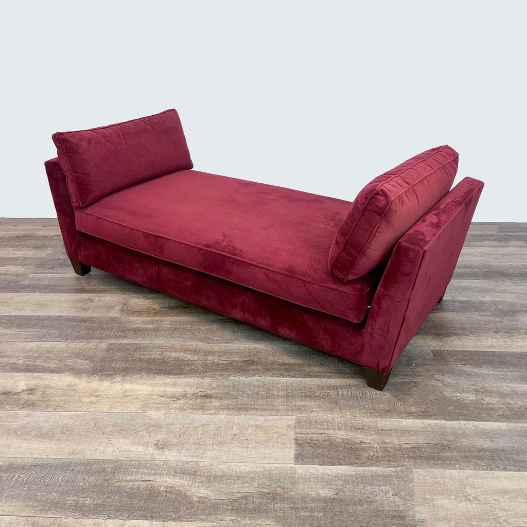 Crate & Barrel Red Daybed
