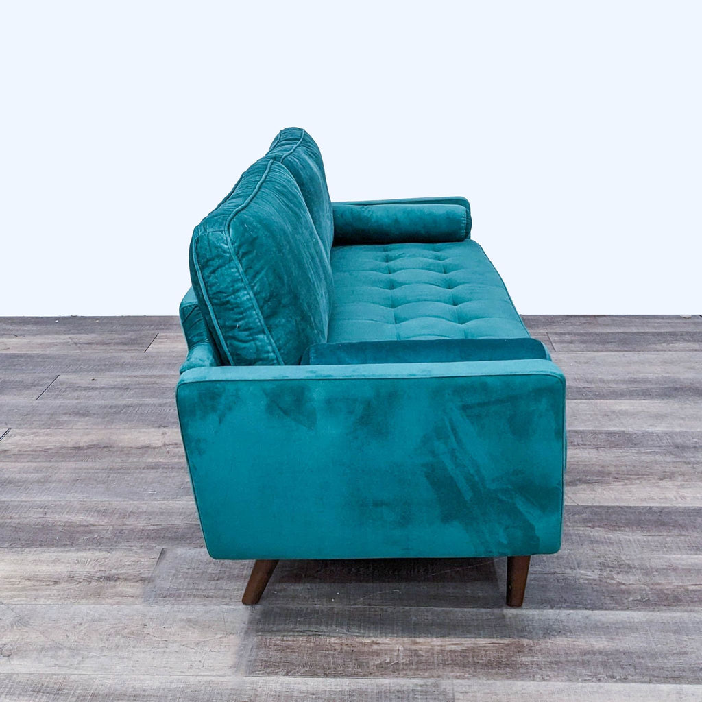 Compact Mid-Century Sofa