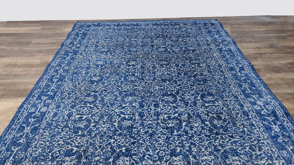 nuLOOM Waddell Vintage Dark Blue Area Rug