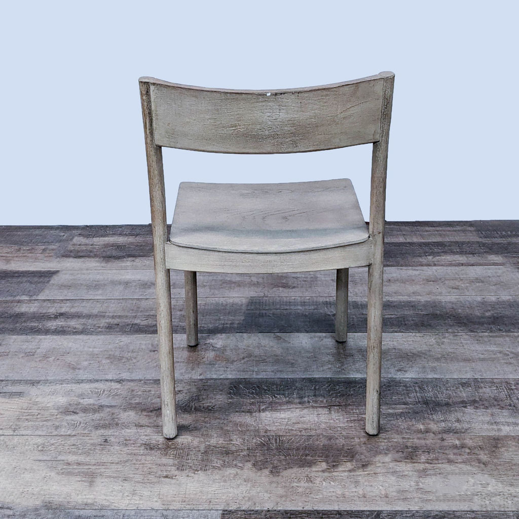 Single Berkshire chair in Dune finish from West Elm dining set.