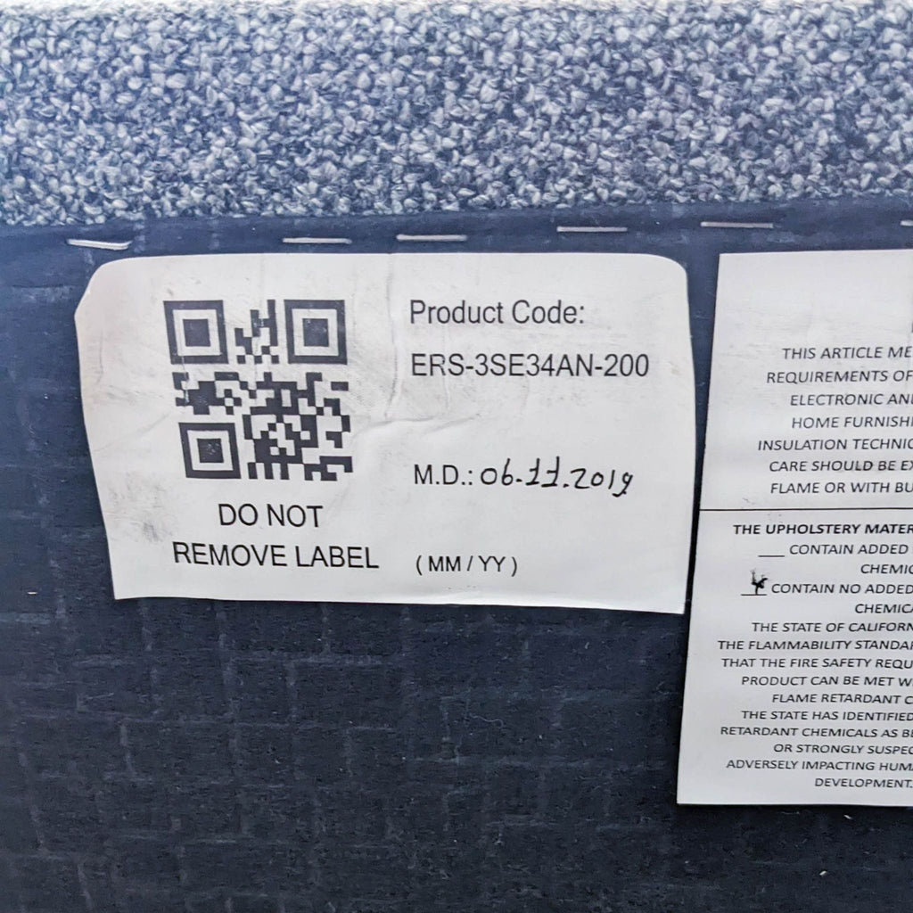 Modern Fabric Upholstered Sofa