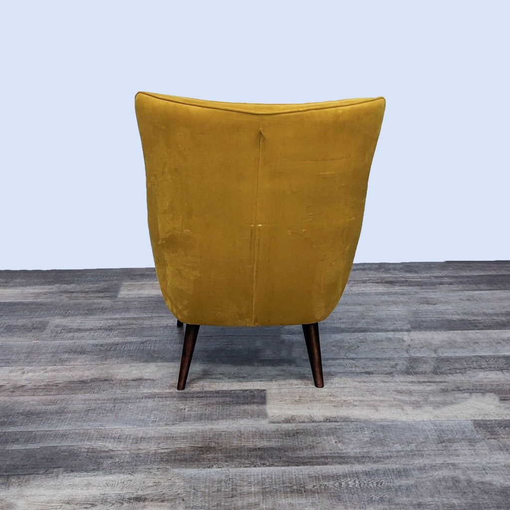 Mid-Century Modern  Inspired Velvet Lounge Chair